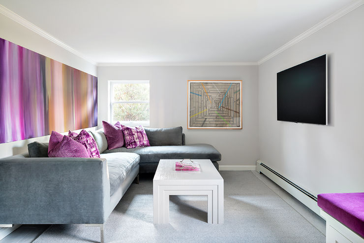 Basement Clean Design اتاق نشیمن