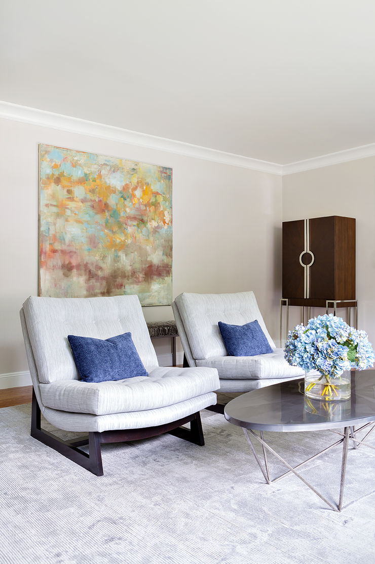 Living Room Clean Design اتاق نشیمن