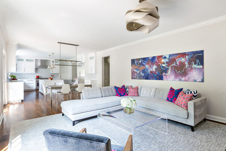 Family Room Clean Design اتاق نشیمن