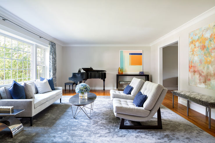 Living Room Clean Design اتاق نشیمن