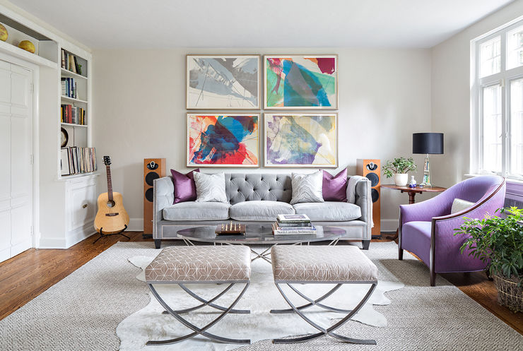 Living Room Clean Design اتاق نشیمن