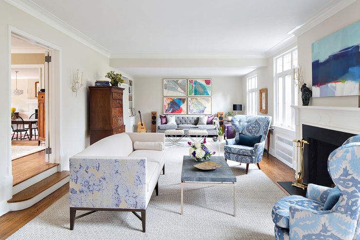 Living Room Clean Design اتاق نشیمن