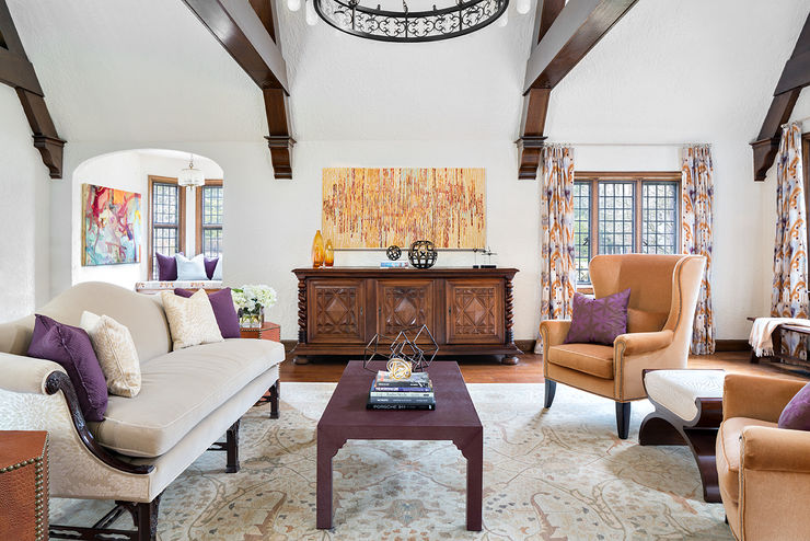 Living Room Clean Design اتاق نشیمن