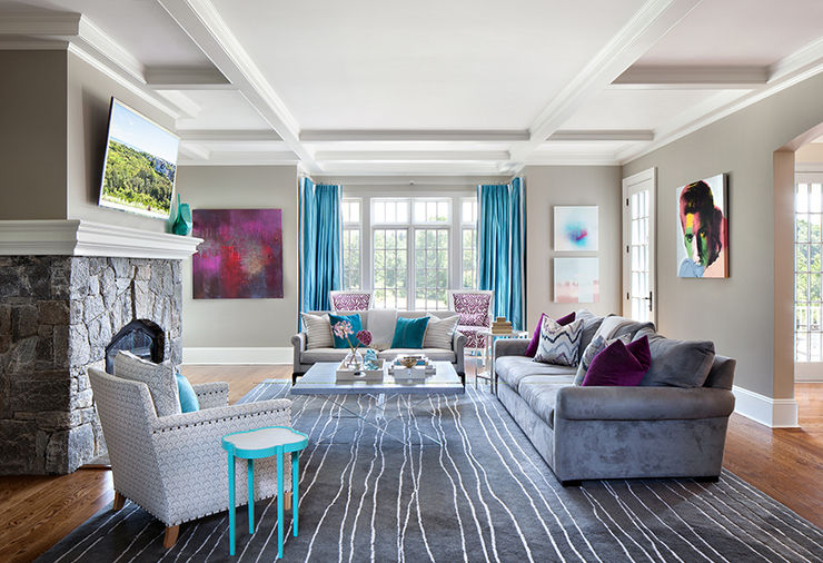 Family Room Clean Design اتاق نشیمن