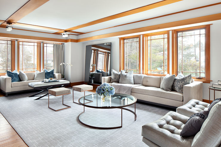 Living Room Clean Design اتاق نشیمن