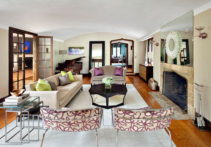 Living Room Clean Design اتاق نشیمن