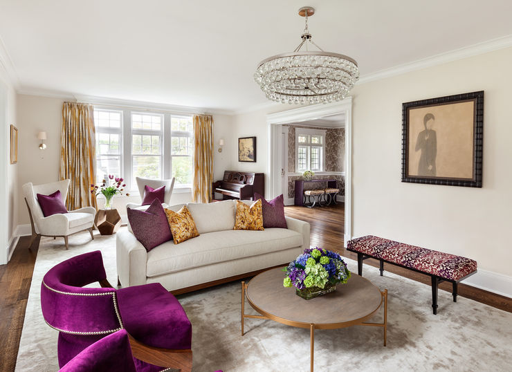 Living Room Clean Design اتاق نشیمن