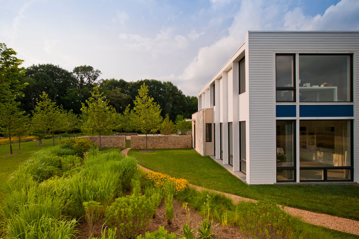 Cunningham | Quill Architects Nowoczesny ogród