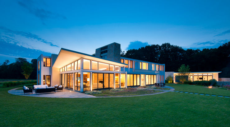 Cunningham | Quill Architects Nowoczesne domy