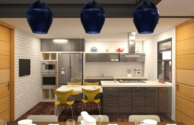 6 Fabulosas ideas de cocinas (¡con comedor incluído!) | homify