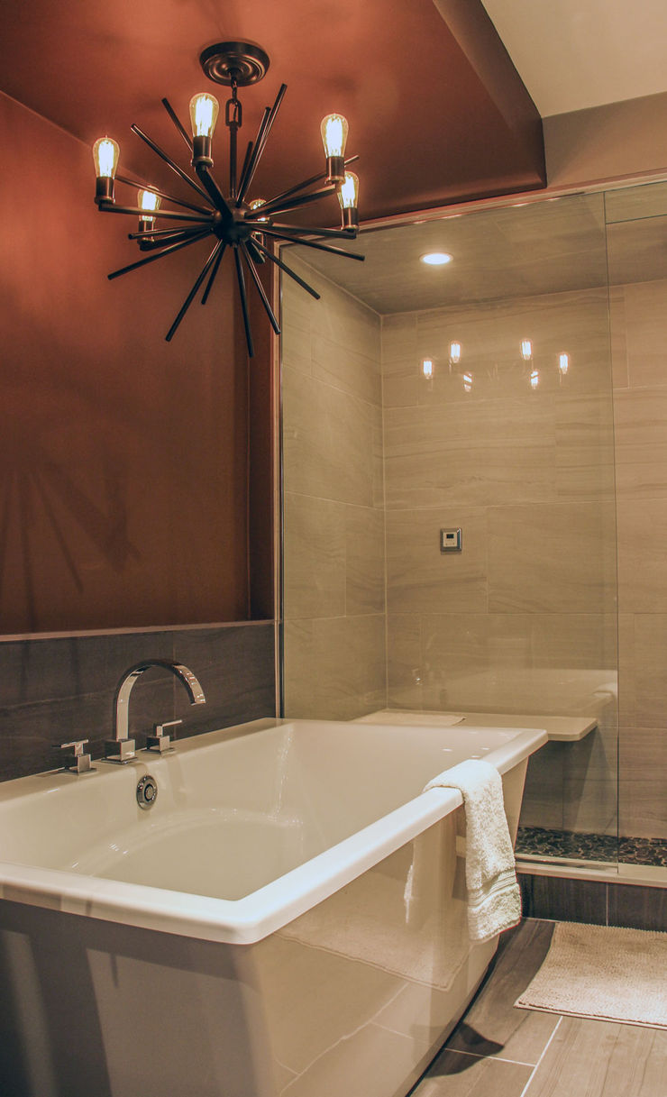 Basement bathroom Unit 7 Architecture Industrial style bathroom