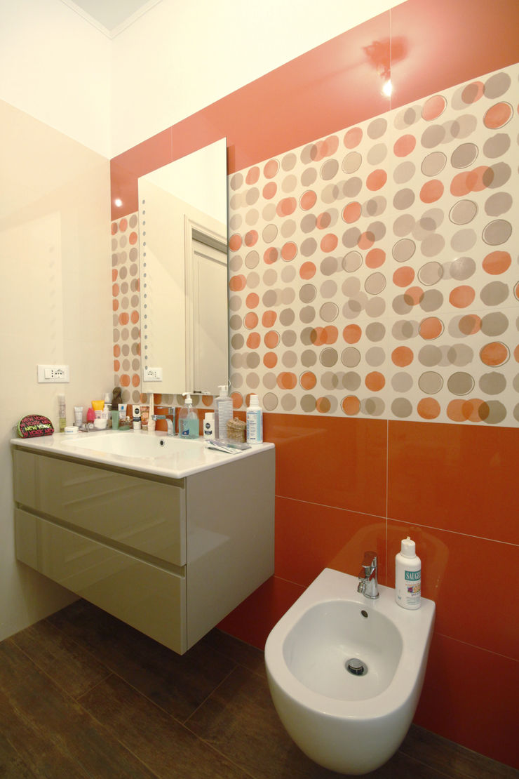 CASA M&L Andrea Orioli Bagno moderno Arancio