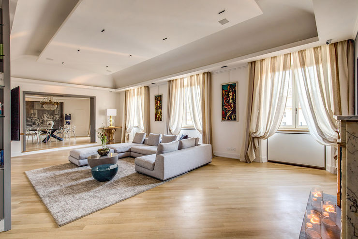 GERMANICO MOB ARCHITECTS Soggiorno moderno