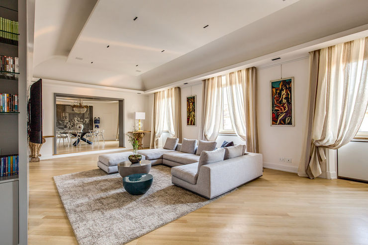 GERMANICO MOB ARCHITECTS Soggiorno moderno