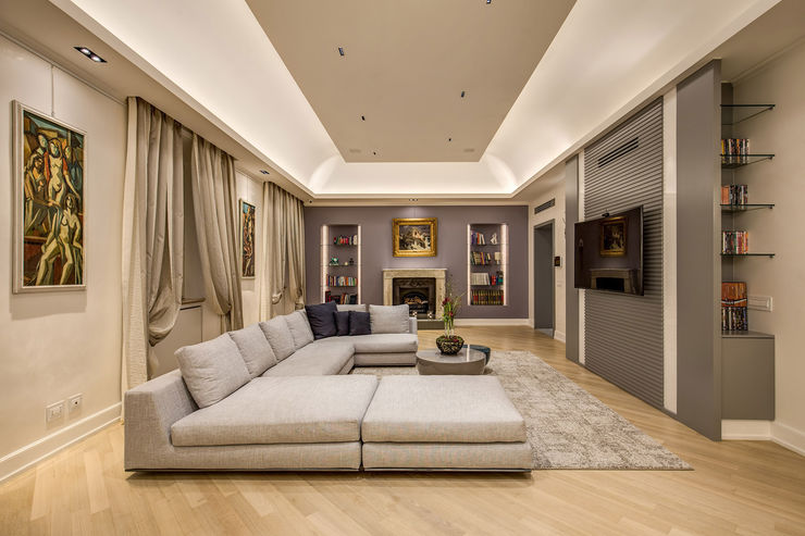 GERMANICO MOB ARCHITECTS Soggiorno moderno