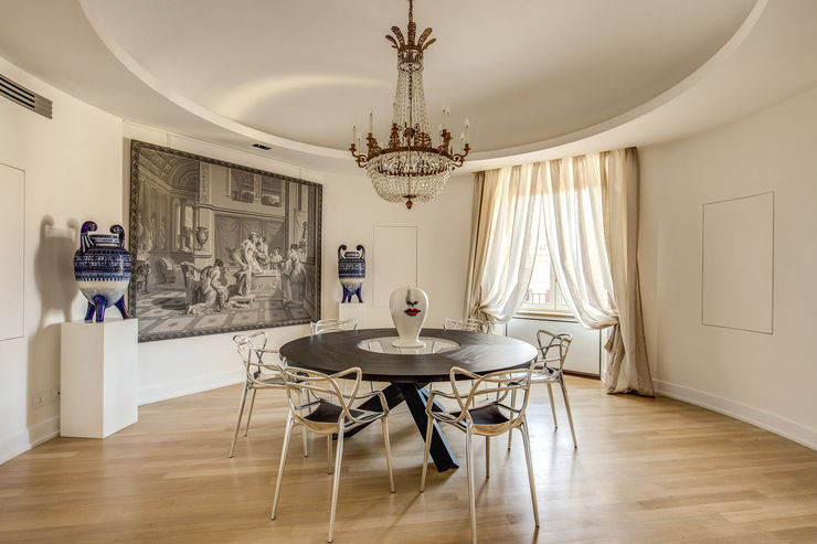 GERMANICO MOB ARCHITECTS Sala da pranzo moderna