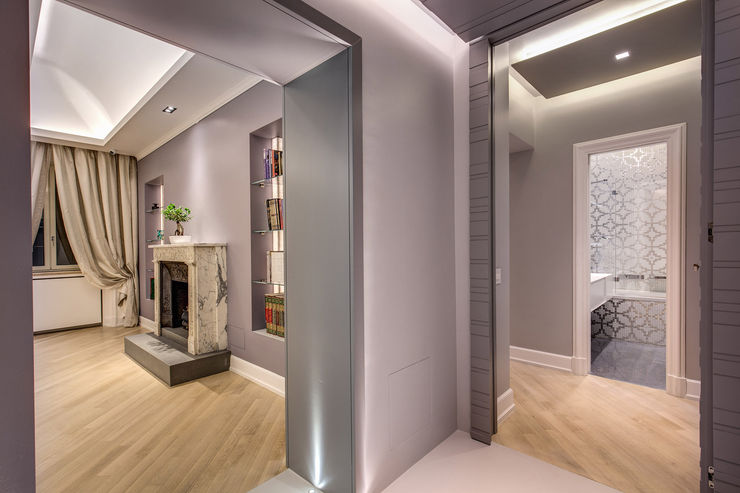GERMANICO MOB ARCHITECTS Ingresso, Corridoio & Scale in stile moderno