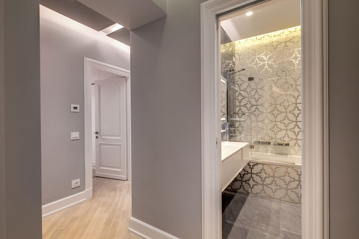 GERMANICO MOB ARCHITECTS Ingresso, Corridoio & Scale in stile moderno