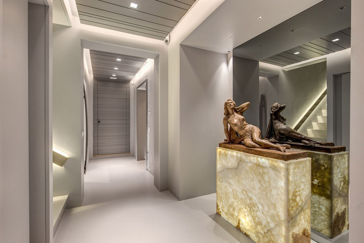 GERMANICO MOB ARCHITECTS Ingresso, Corridoio & Scale in stile moderno
