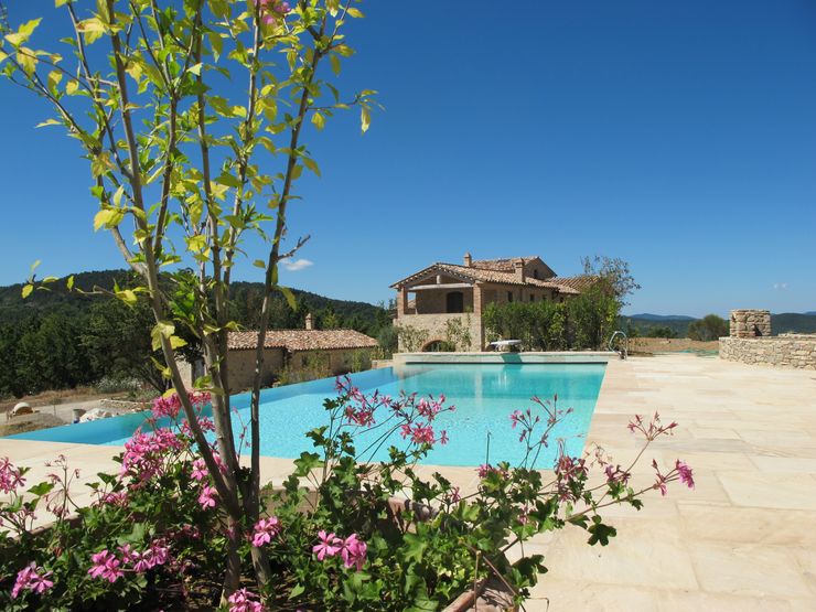 marco carlini architetto Country style pool