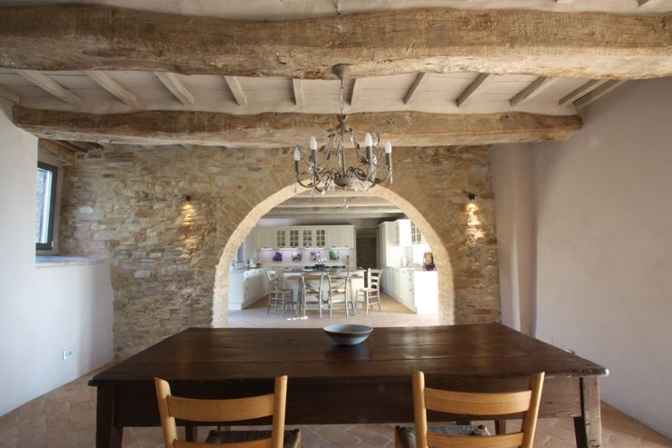marco carlini architetto Country style kitchen