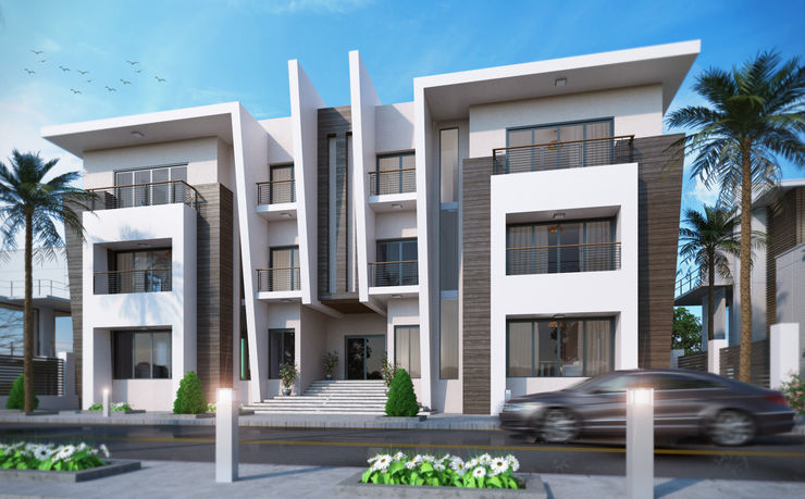 Exterior design Villa 3& 4 Rêny Villas