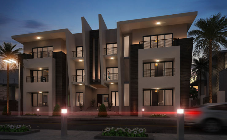 Exterior design Villa 3& 4 Rêny Villas