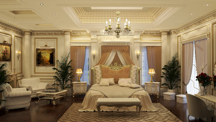 Villa Mrs. Nabila Rêny Classic style bedroom