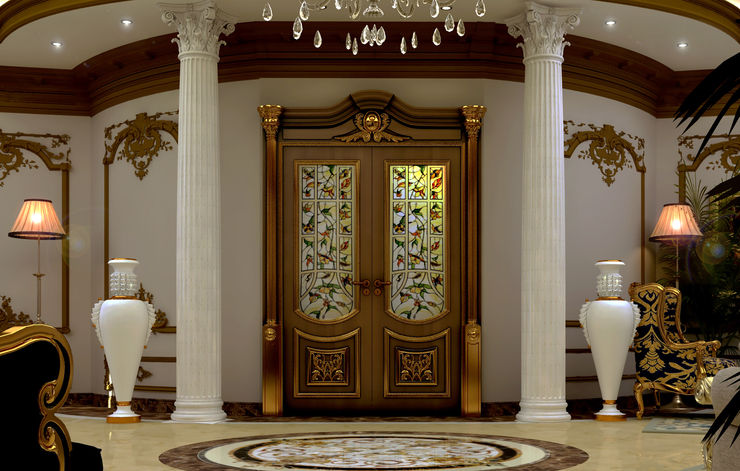 Villa Mrs. Nabila Rêny Eclectic style doors
