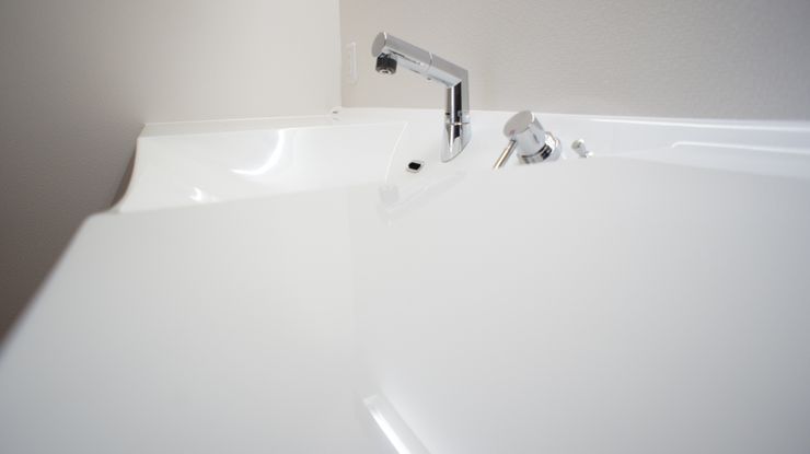 S邸 マルモコハウス Moderne Badezimmer
