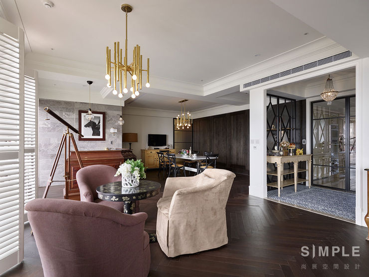 尚展空間設計 Colonial style dining room