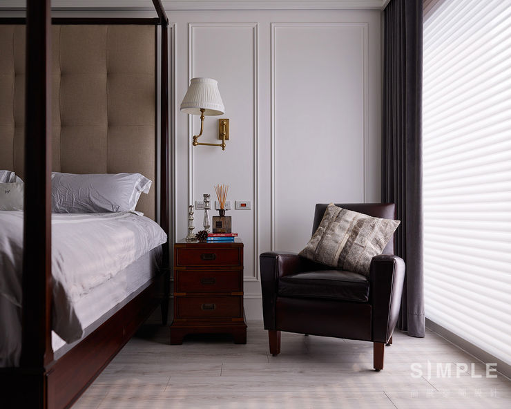 尚展空間設計 Colonial style bedroom