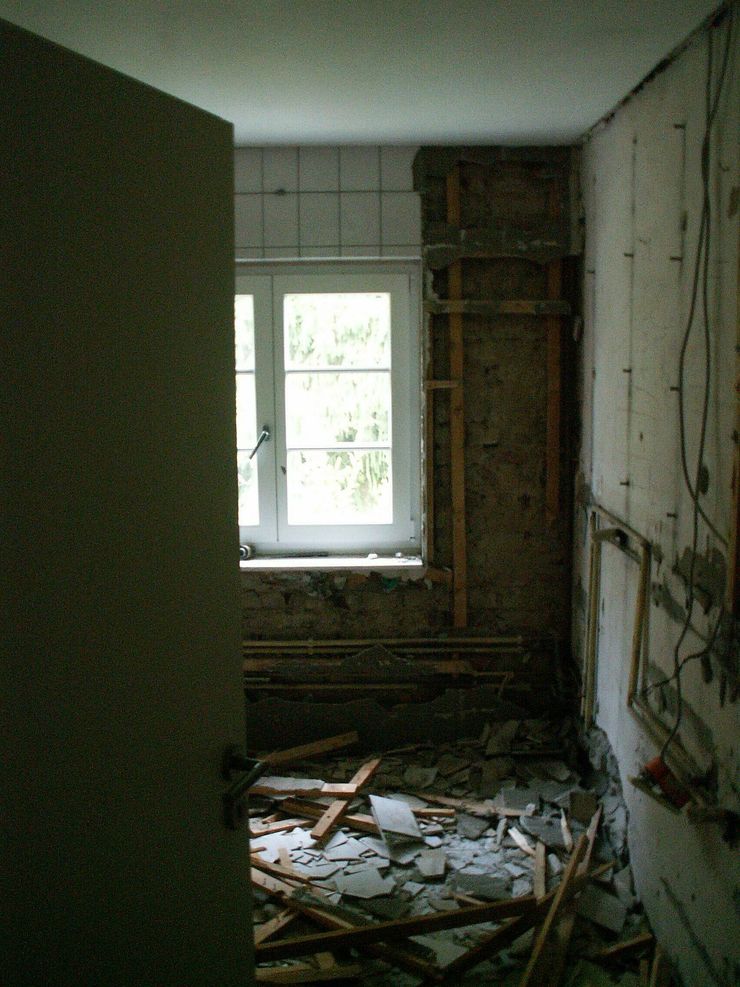 Bauphase Einfamilienhaus schüller.innenarchitektur