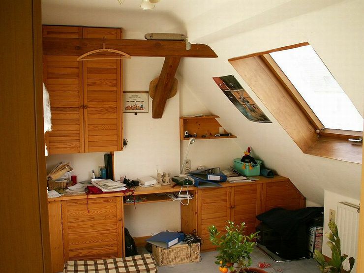 Vorher Dachgeschossneubau schüller.innenarchitektur