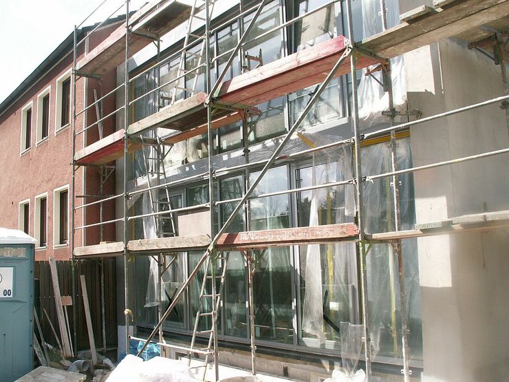 Bauphase An- und Umbau schüller.innenarchitektur