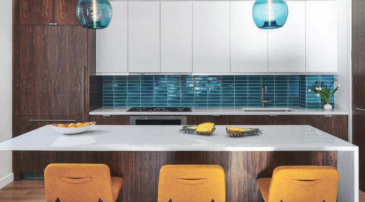 Tribeca Apartment Sarah Jefferys Design Modern Kitchen