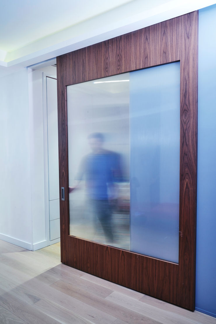 Tribeca Apartment Sarah Jefferys Design Modern style doors