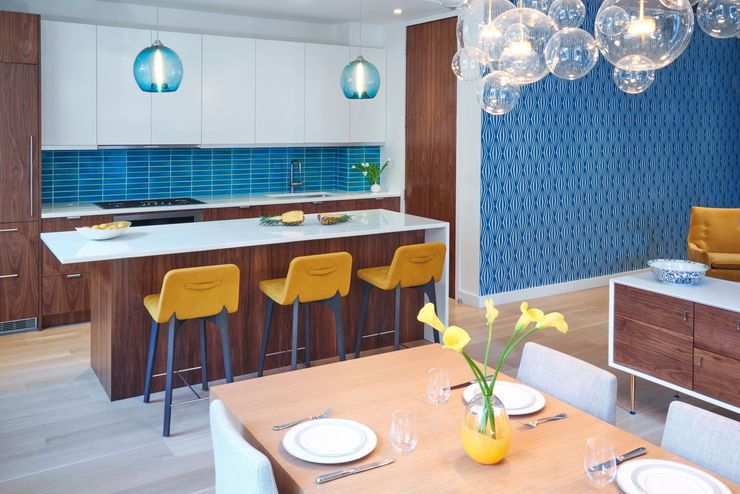 Tribeca Apartment Sarah Jefferys Design Modern Kitchen