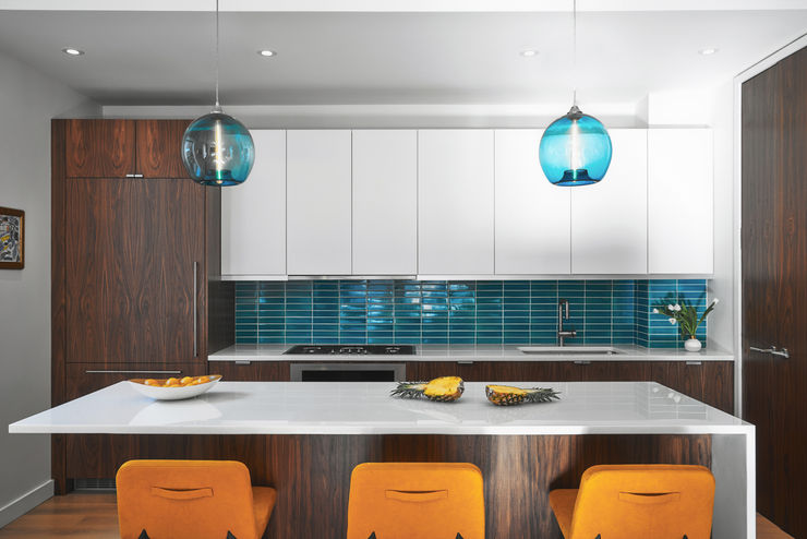 Tribeca Apartment Sarah Jefferys Design Modern Kitchen