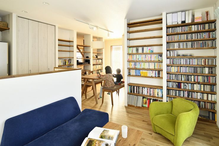 素敵な本棚と大好きな本に囲まれる暮らし Homify