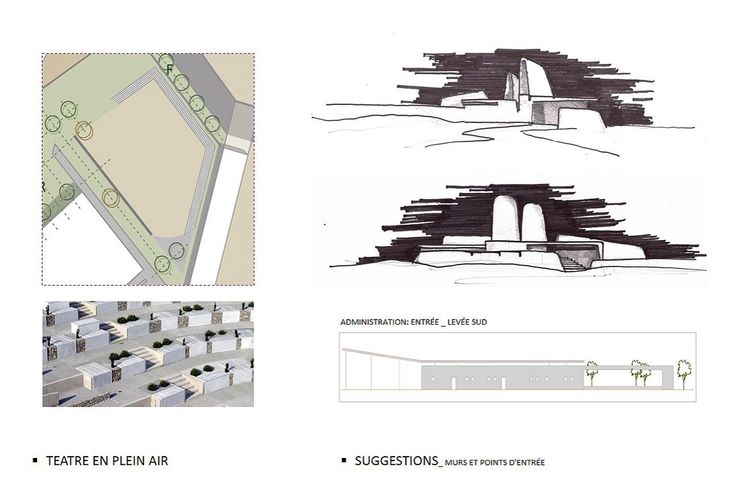 Ville de l'education et de la culture atelier architettura Scuole in stile rustico