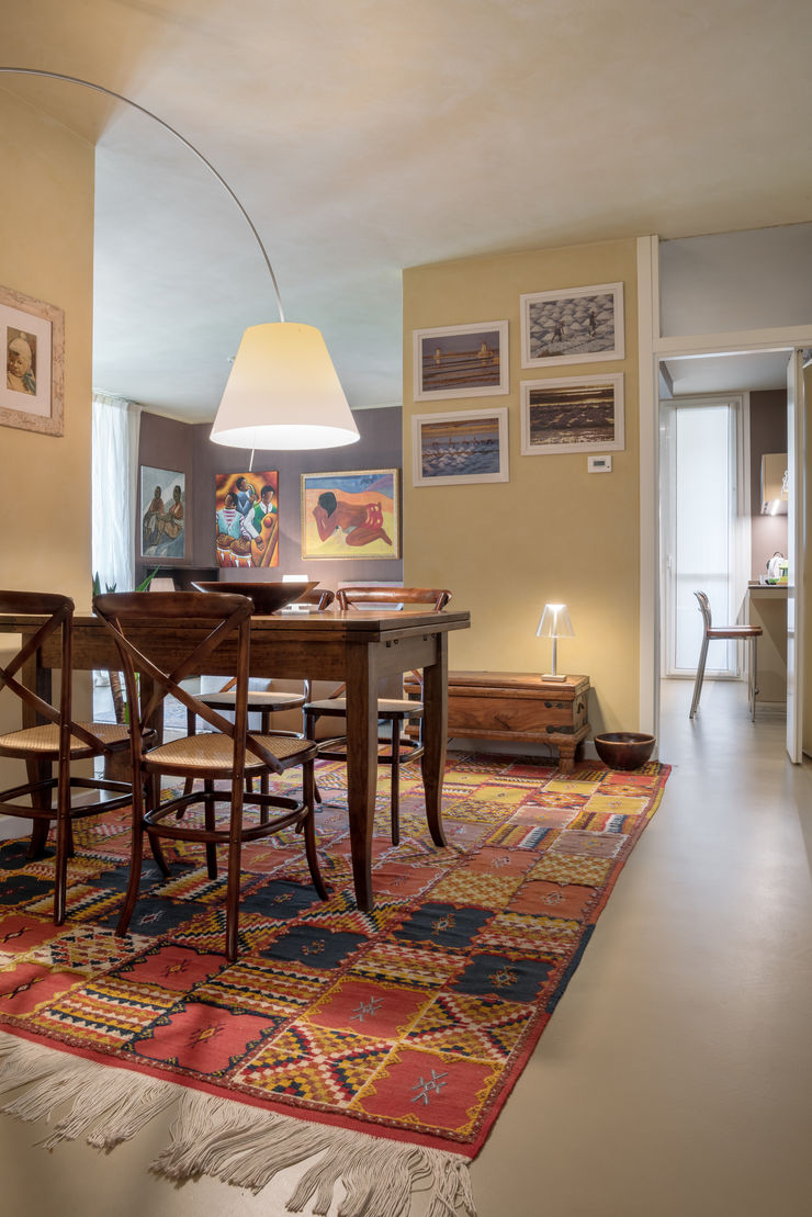 Ristrutturazione nel cuore di Iseo Resin srl Pavimento Beige