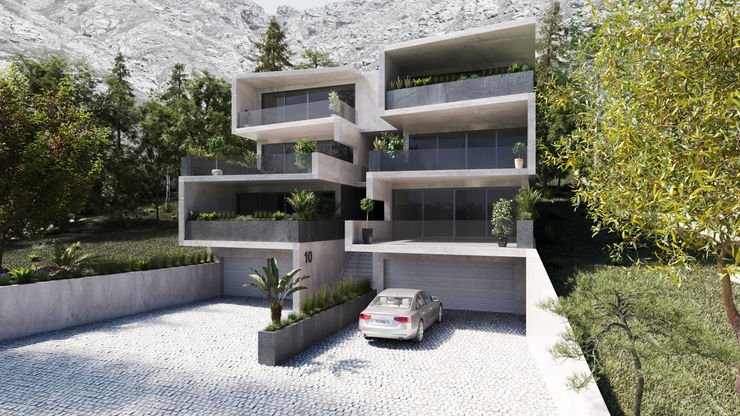 Exterior View 7Storeys Townhouse