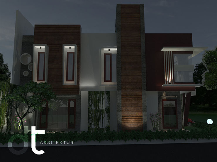 CLUSTER DISCOVERY FLAMINE BINTARO JAYA Rumah Desain Tropis