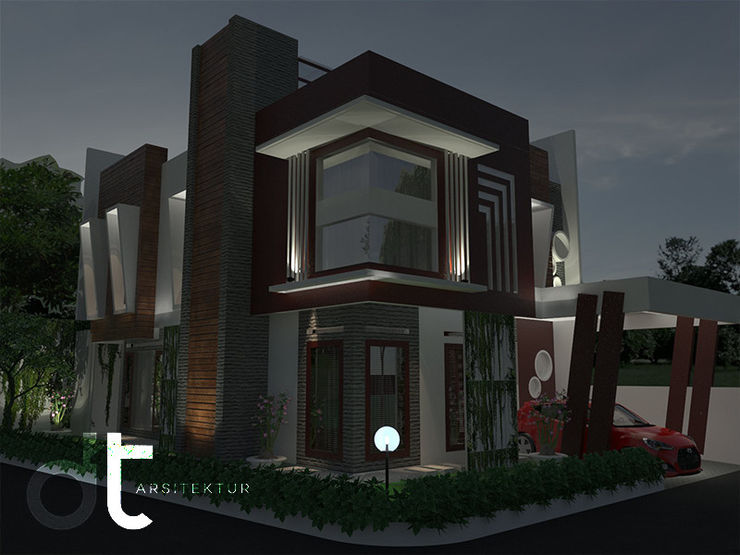CLUSTER DISCOVERY FLAMINE BINTARO JAYA Rumah Desain Tropis