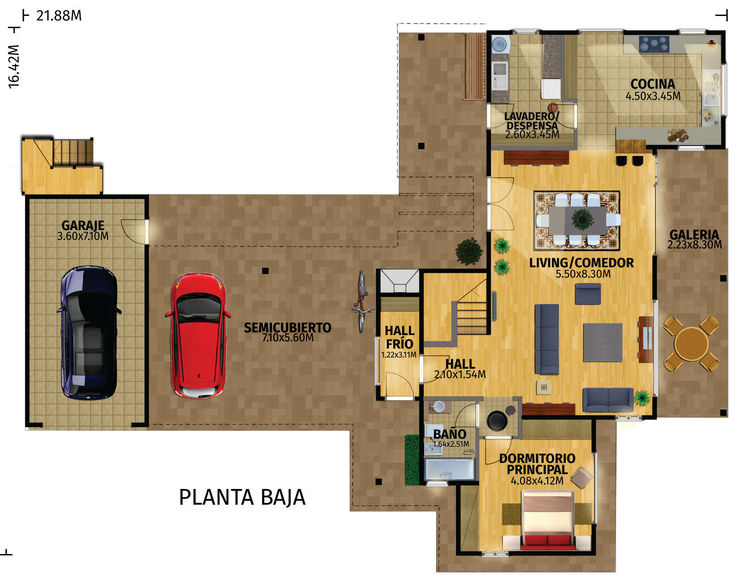Casa Construida con Troncos de Madera - Patagonia Log Homes | homify