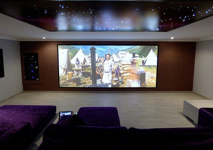 Projection Dreams / CUSTOM CINEMA 360 LDA Электроника МДФ Фиолетовый / Лиловый
