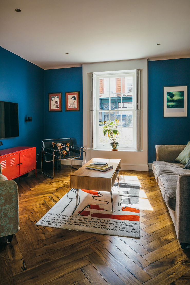 De Beauvoir House Neil Dusheiko Architects Modern Living Room