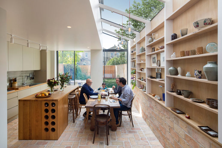 Gallery House Neil Dusheiko Architects Їдальня