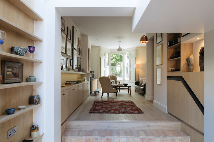 Gallery House Neil Dusheiko Architects Вітальня